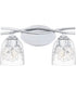 Ansley Medium 2-light Bath Light Polished Chrome