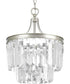 Glimmer 3-Light 15-1/2" Semi-Flush Convertible Silver Ridge