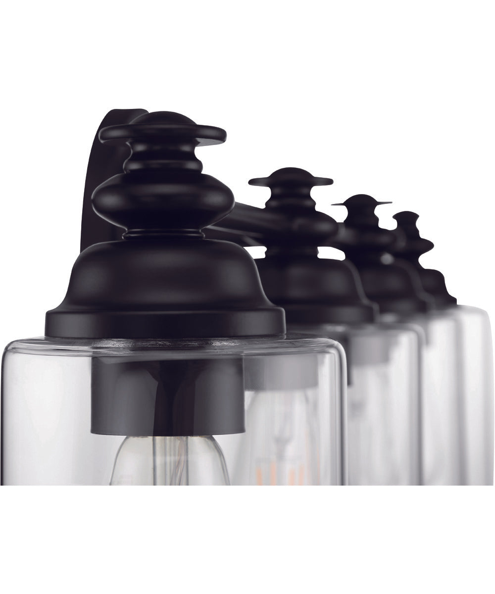 Dardyn 4-Light Vanity Flat Black