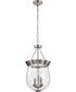 Boliver 3-Light Pendant Brushed Nickel