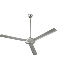60" Aerovon Ceiling Fan Satin Nickel