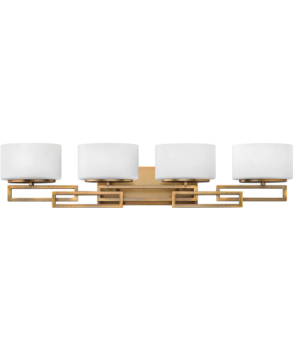 Lanza 4-Light LED Vanity in Brushed Bronze