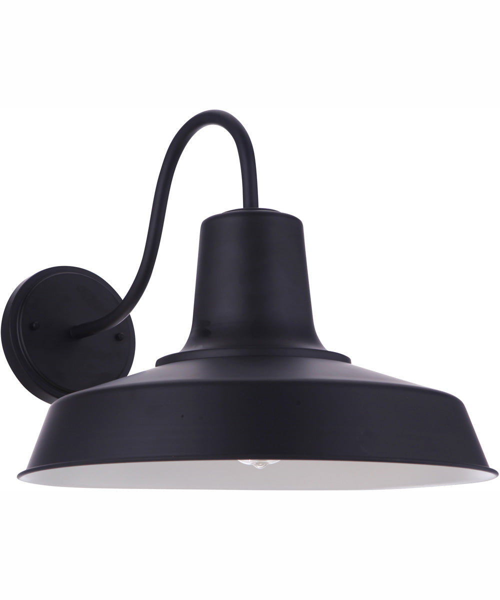 Briscoe 1-Light Outdoor Wall Lantern Midnight