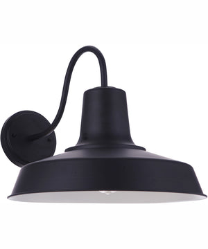 Briscoe 1-Light Outdoor Wall Lantern Midnight