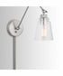 Profile 1-Light Plug In Sconce Brushed Nickel, 5"W