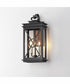 Yorktown VX 2-Light Outdoor Wall Sconce Black/Aged Copper