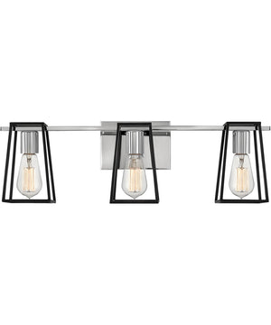 Filmore 3-Light Three Lights Vanity in Chrome