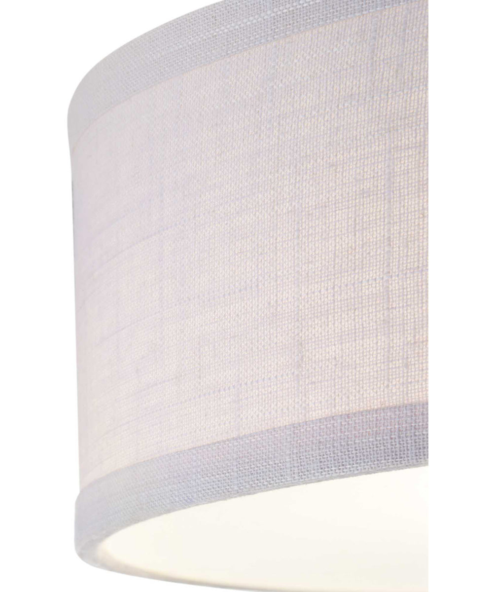 Inspire 13" 2-Light Semi-Flush Graphite