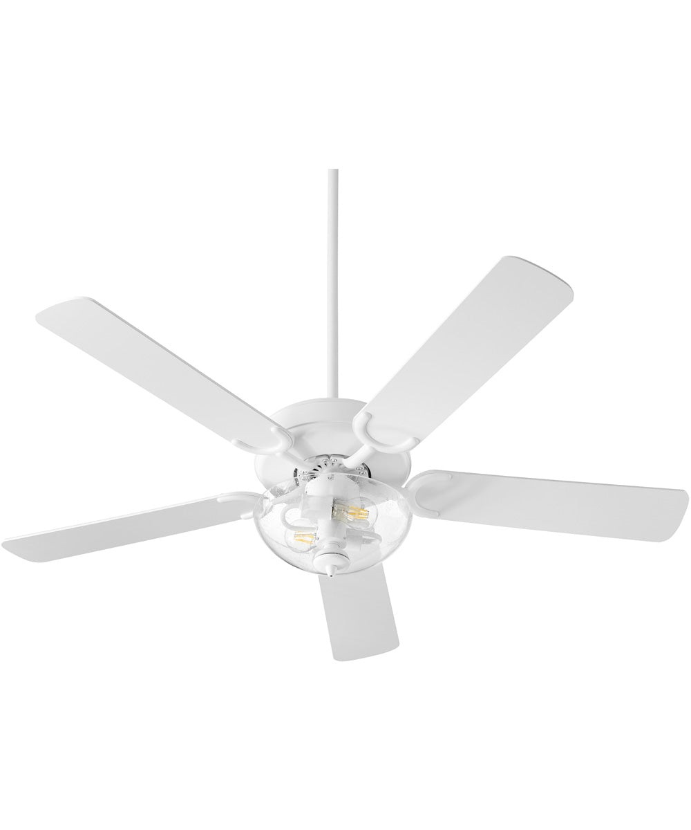 52" Virtue 2-light LED Ceiling Fan Studio White