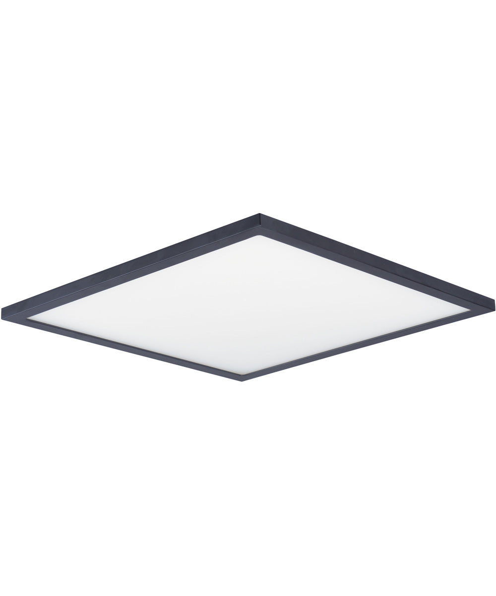 Wafer 15 inch SQ LED Surface Mount 3000K Bronze