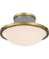Lafayette 3-Light Close-to-Ceiling Matte Gray