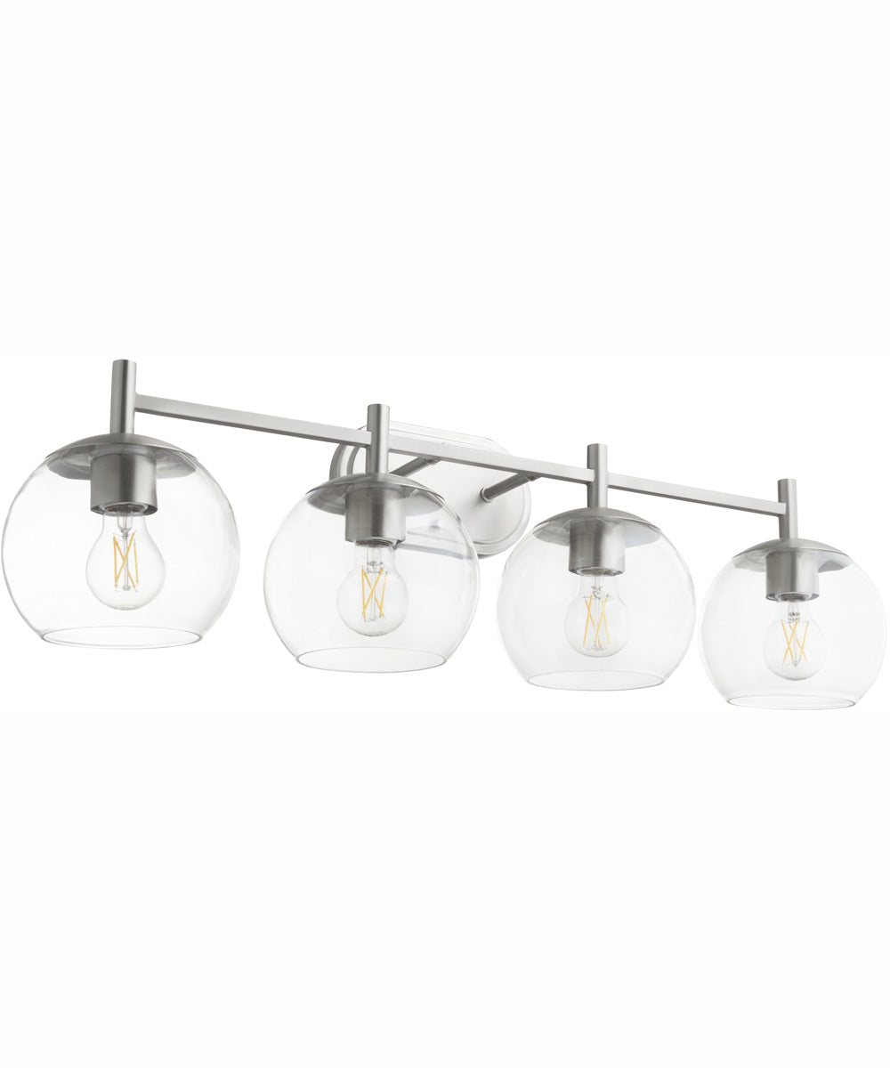 Lyon 4-light Bath Vanity Light Satin Nickel