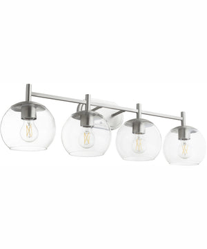 Lyon 4-light Bath Vanity Light Satin Nickel