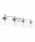 Lyon 4-light Bath Vanity Light Satin Nickel