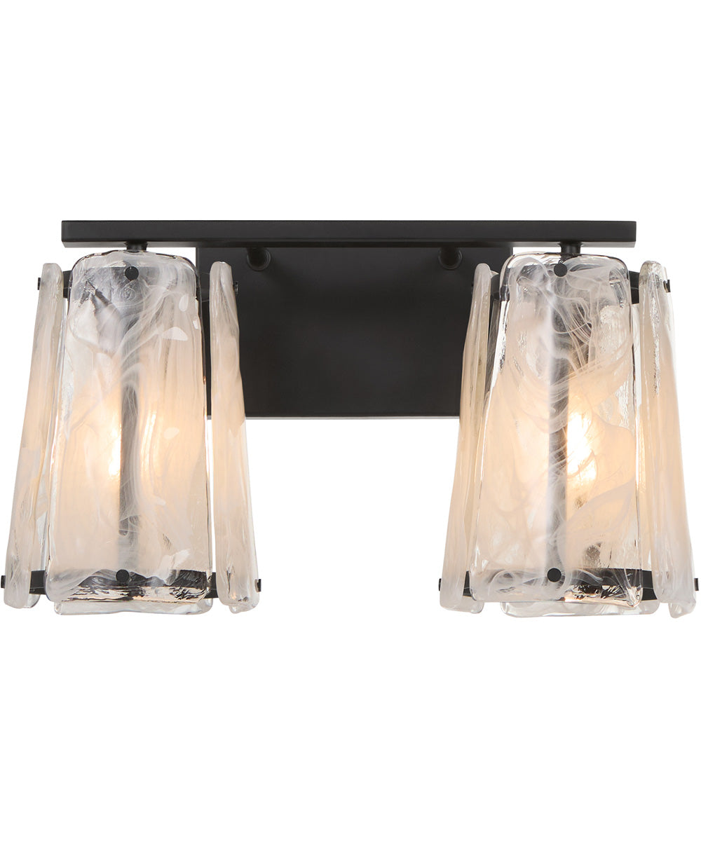 Prestige 2-light Bath Vanity Light Matte Black