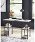 Lazabon Home Office Desk Gray/Black
