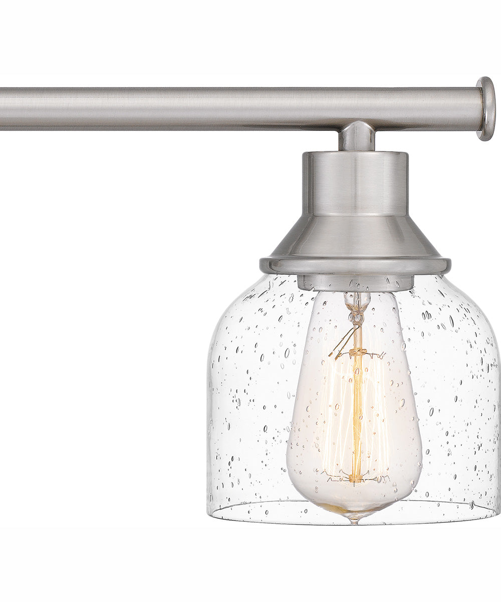 Caverly Extra Large 4-light Bath Light Brushed Nickel