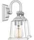 Nicholas Medium 2-light Bath Light Polished Chrome