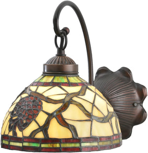 8"W Pinecone Wall Sconce