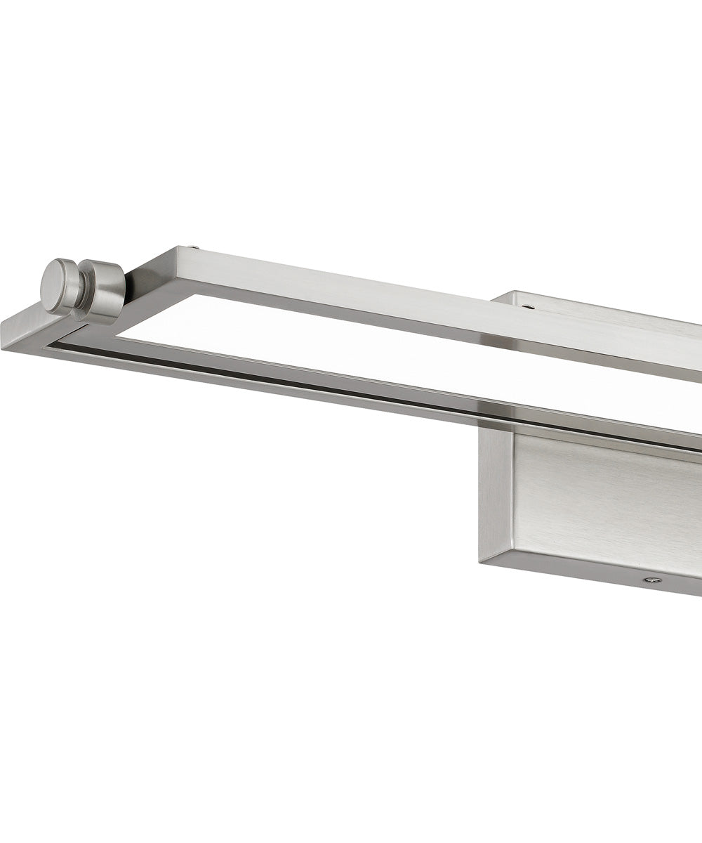 Astro Medium Bath Light Brushed Nickel