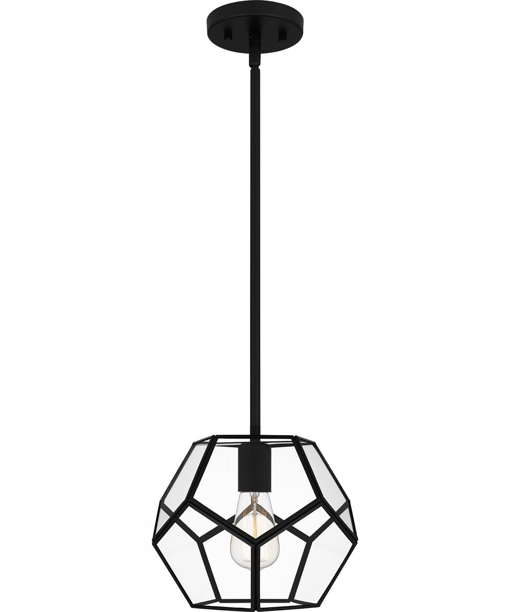 Quoizel Piccolo Pendant Small 1-light Mini Pendant Matte Black