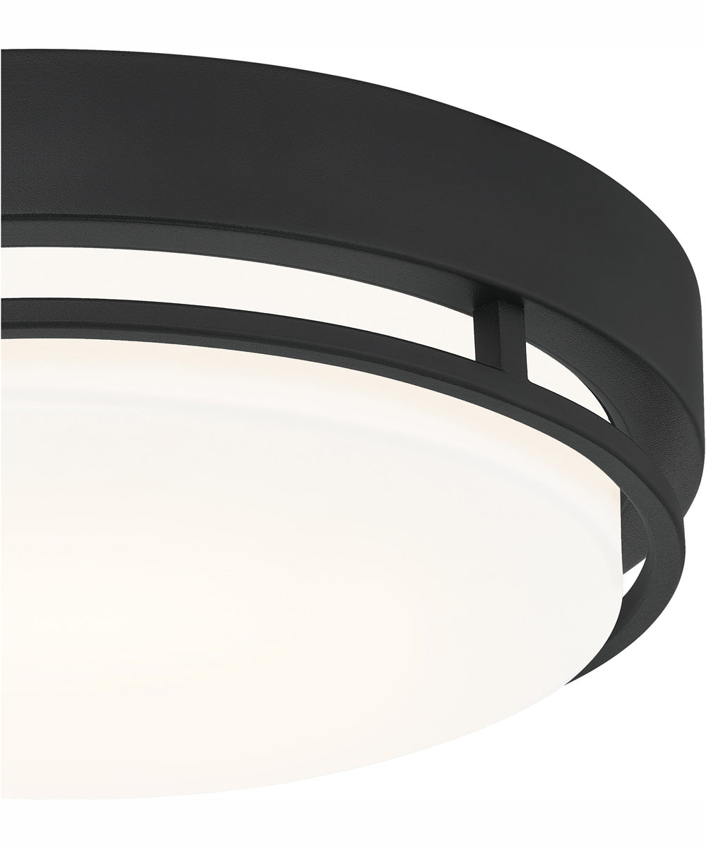 Hale Medium Flush Mount Earth Black