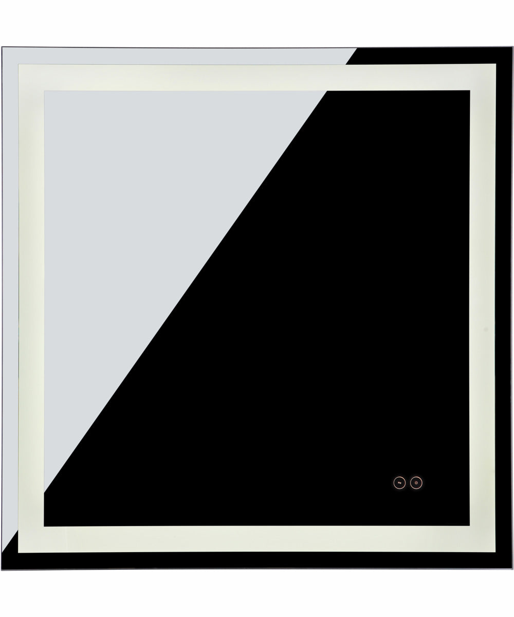 LED Lighted Mirror 1-Light Mirror White