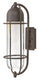 24"H Perry 1-Light Medium Outdoor Wall Light in Oil Rubbed Bronze