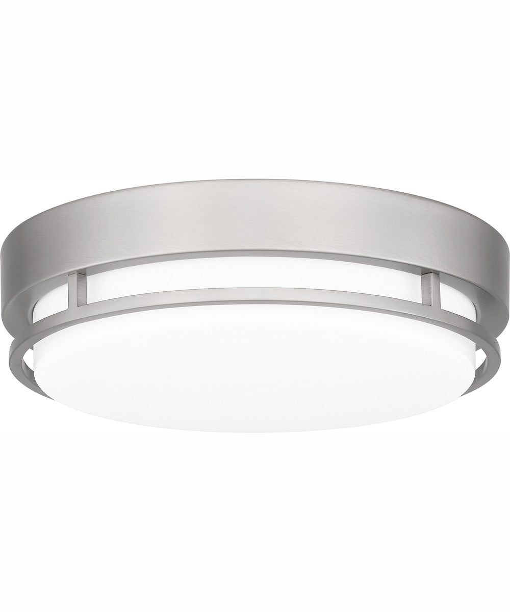 Hale Medium Flush Mount Brushed Nickel