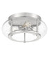 Trilogy 3-light Flush Mount Brushed Nickel