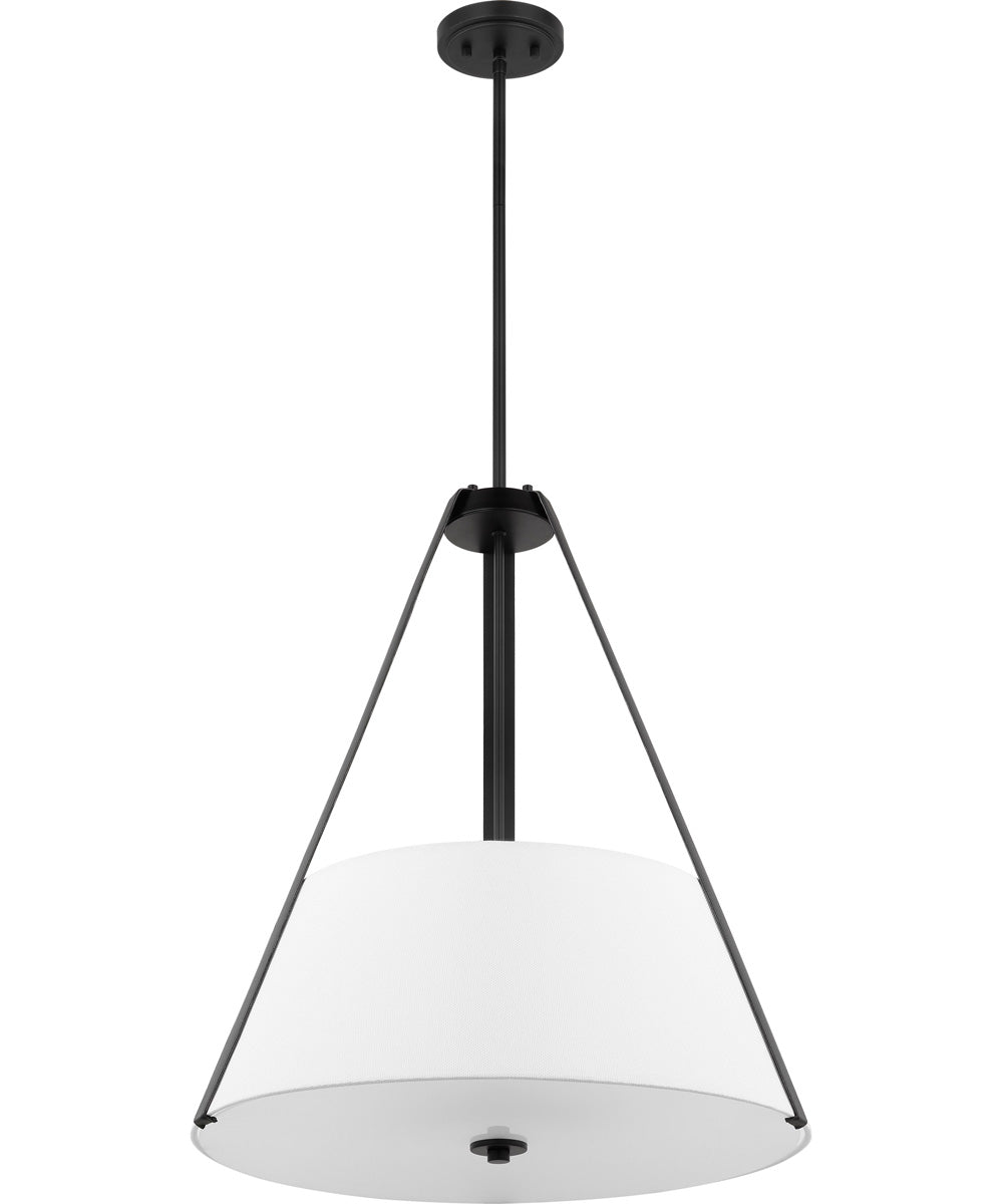 Brewster 3-Light Pendant Black