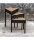 Akito Swivel Nesting Table