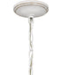 Flannery 5-light Chandelier Antique White