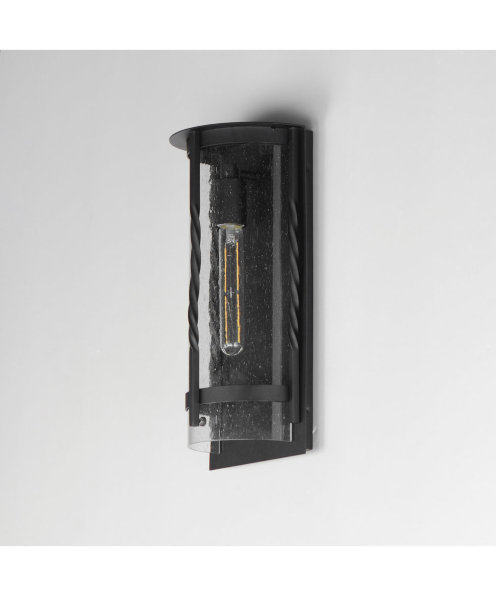 Foundry 1-Light Outdoor Wall Sconce Black
