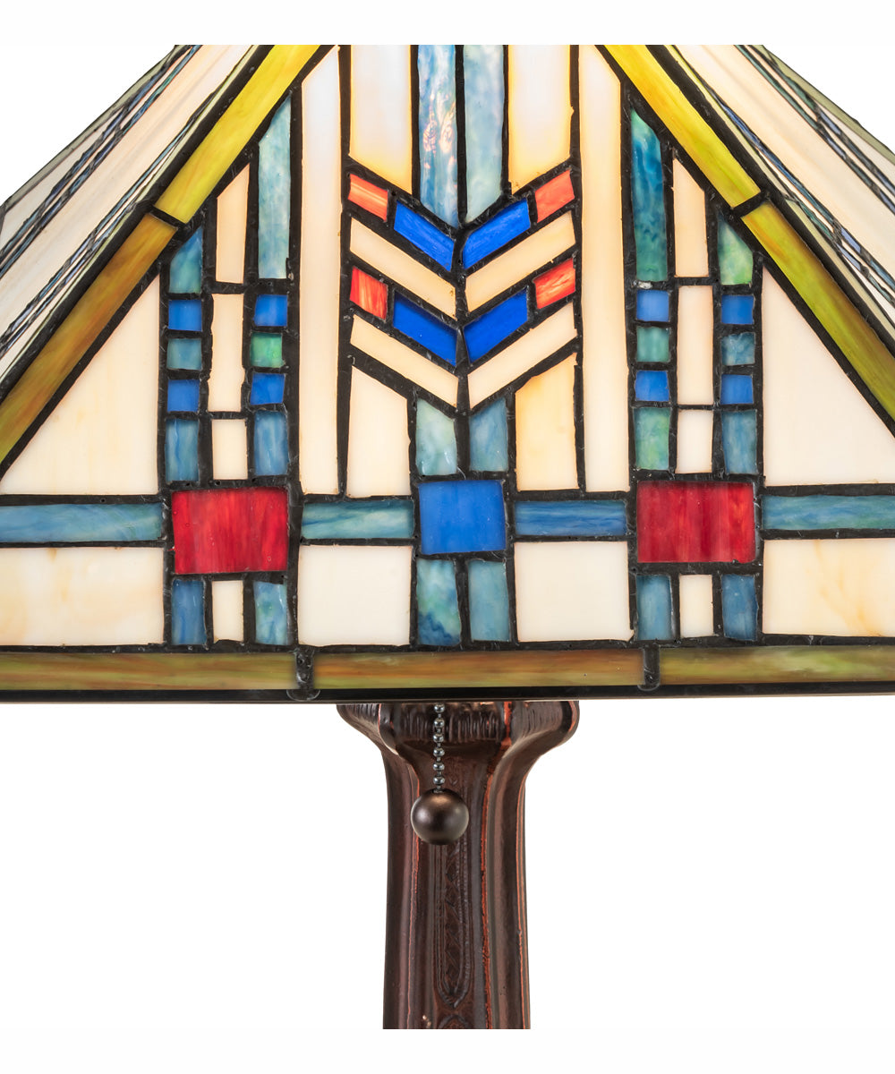 18.5" High Prairie Wheat Table Lamp