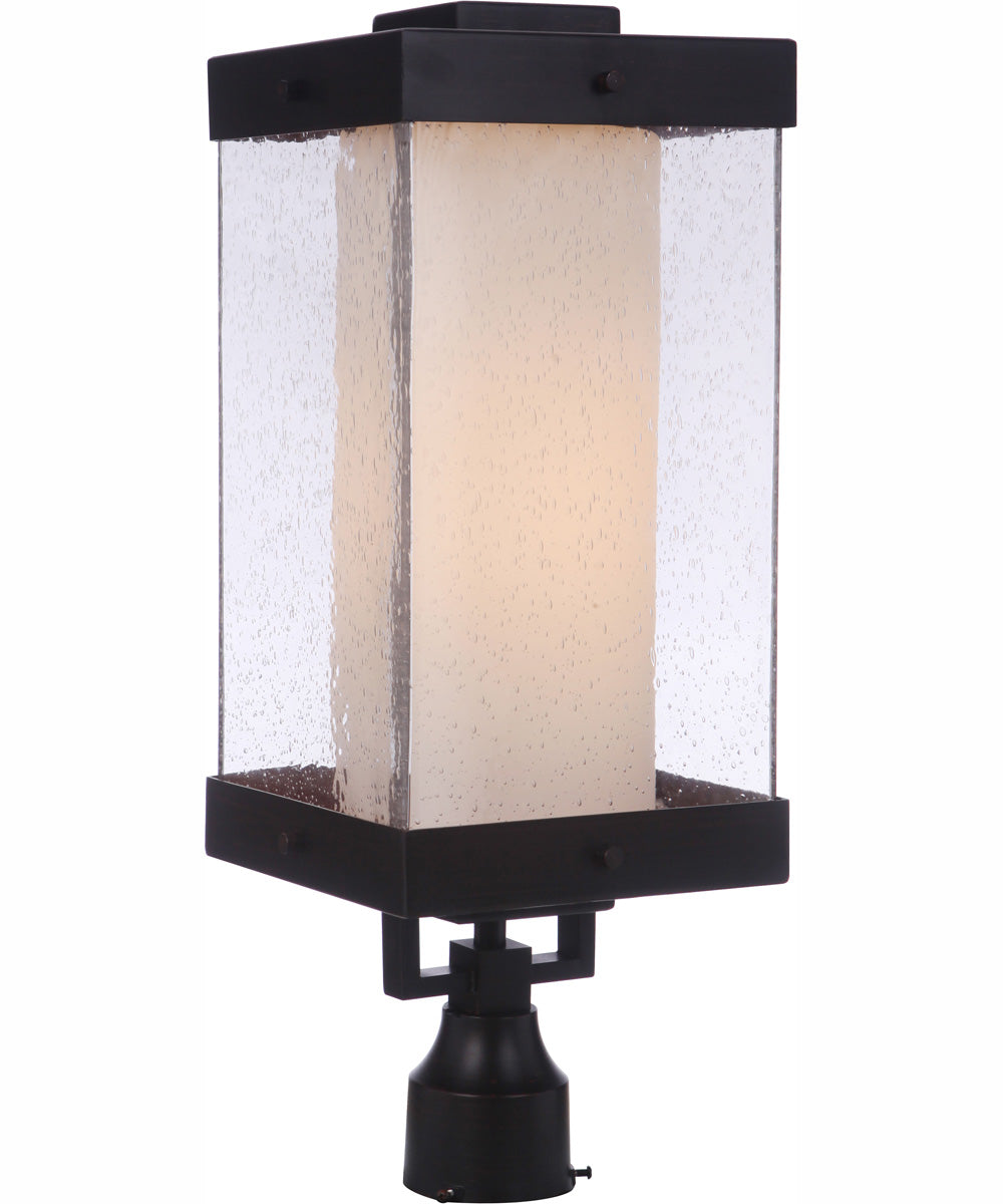 Hayner 1-Light Outdoor Post Mount Midnight