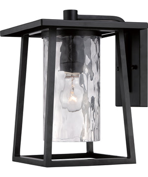Lodge Large 1-light Outdoor Wall Light Mystic Black
