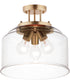Acadia 3-Light Semi-Flush Mount Heritage