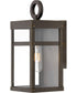 Porter 1-Light Extra Small Outdoor Wall Mount Lantern in Oil Rubbed Bronze