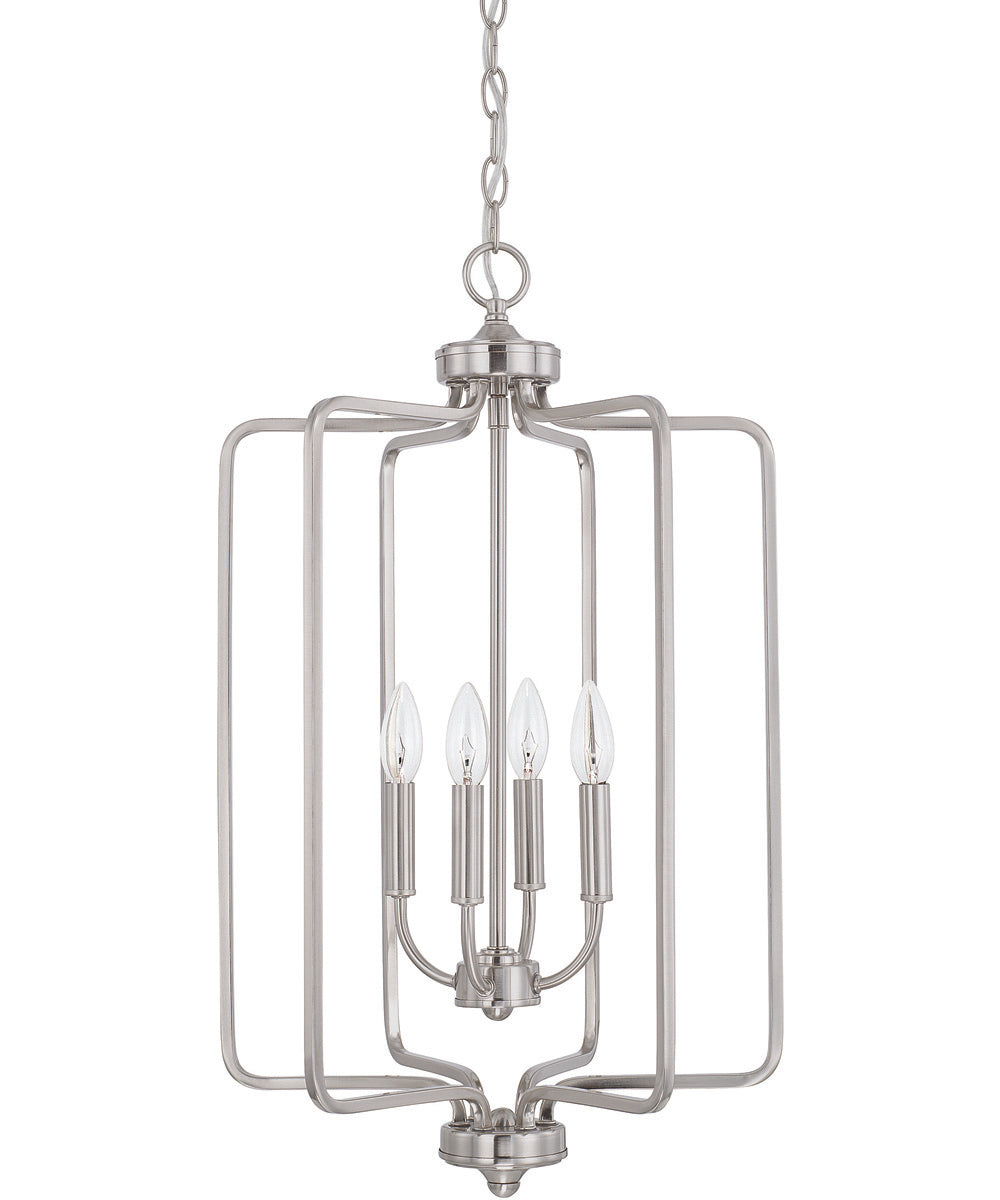 Braylon 4-Light Foyer In Brushed Nickel