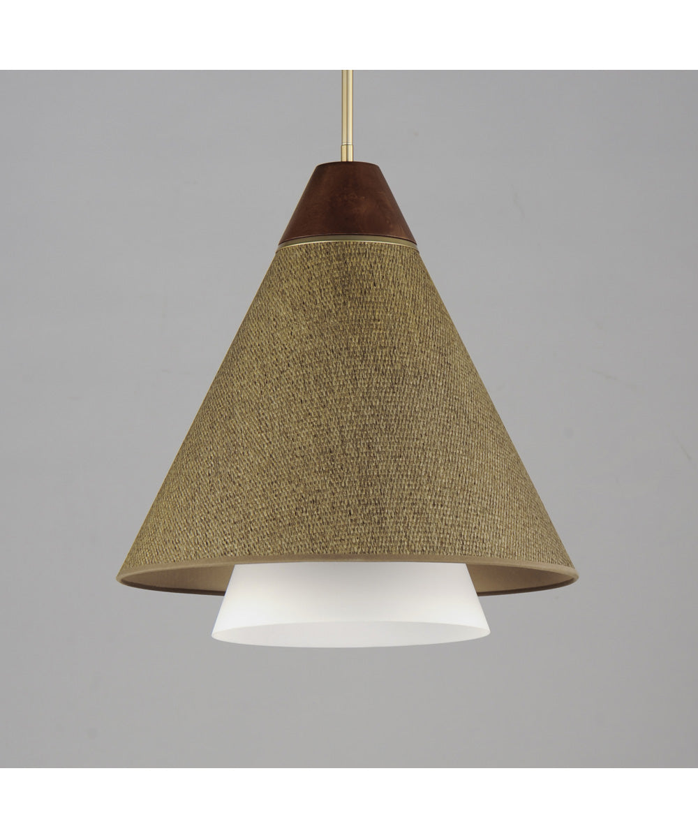 Sumatra 20 inch Pendant Natural Aged Brass