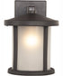 Resilience Lanterns 1-Light Outdoor Wall Lantern Bronze