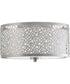 Mingle LED 11" Flush Mount Brushed Nickel