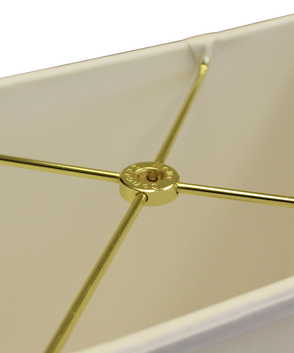 Rectangular Drum Lampshade (10x16) (10x16) x 11 Softback Eggshell Fabric