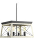 Briarwood 4-Light Coastal Chandelier Light Graphite