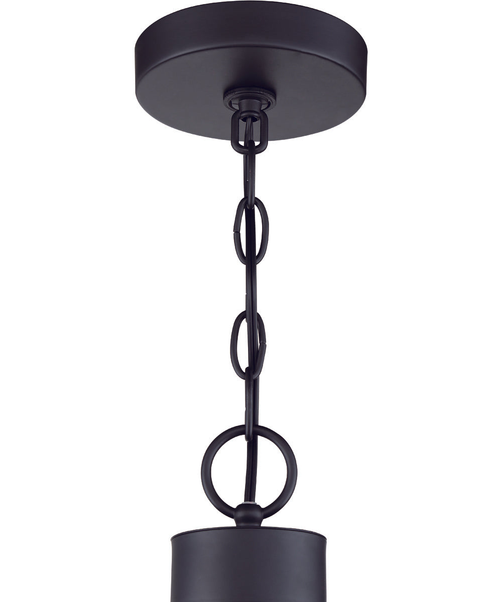 Que 5-Light Pendant Flat Black