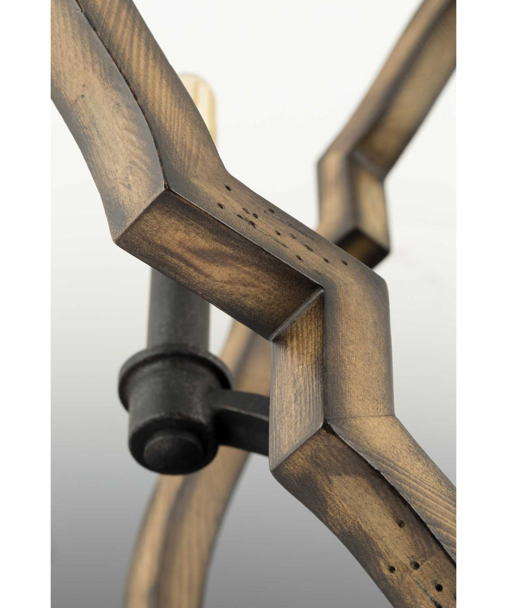 Spicewood 1-Light Farmhouse Mini-Pendant Light Gilded Iron