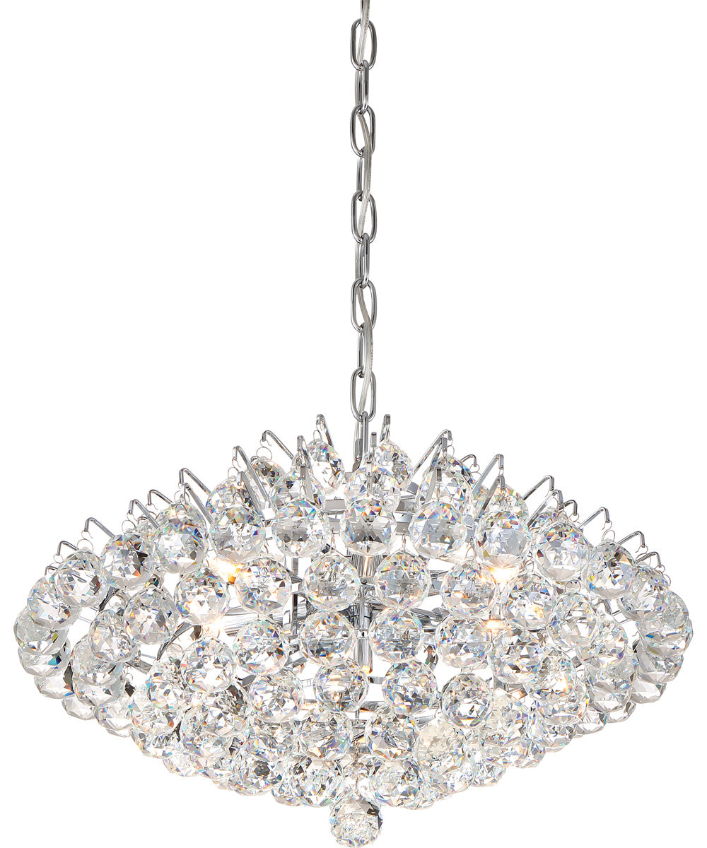 Bordeaux 7-light Pendant Polished Chrome
