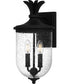 Havana Medium 2-light Outdoor Wall Light Earth Black