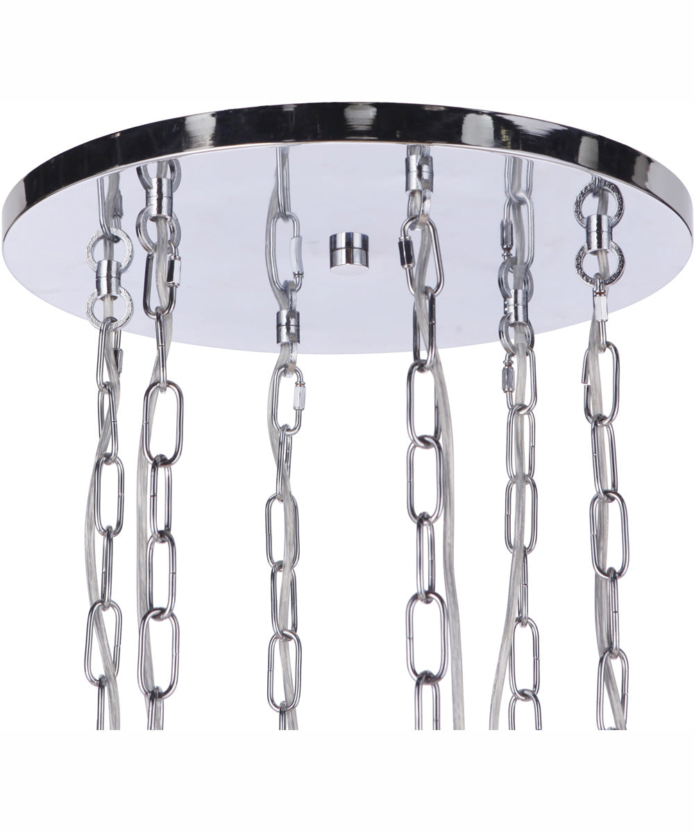 Myos 6-Light Pendant Chrome